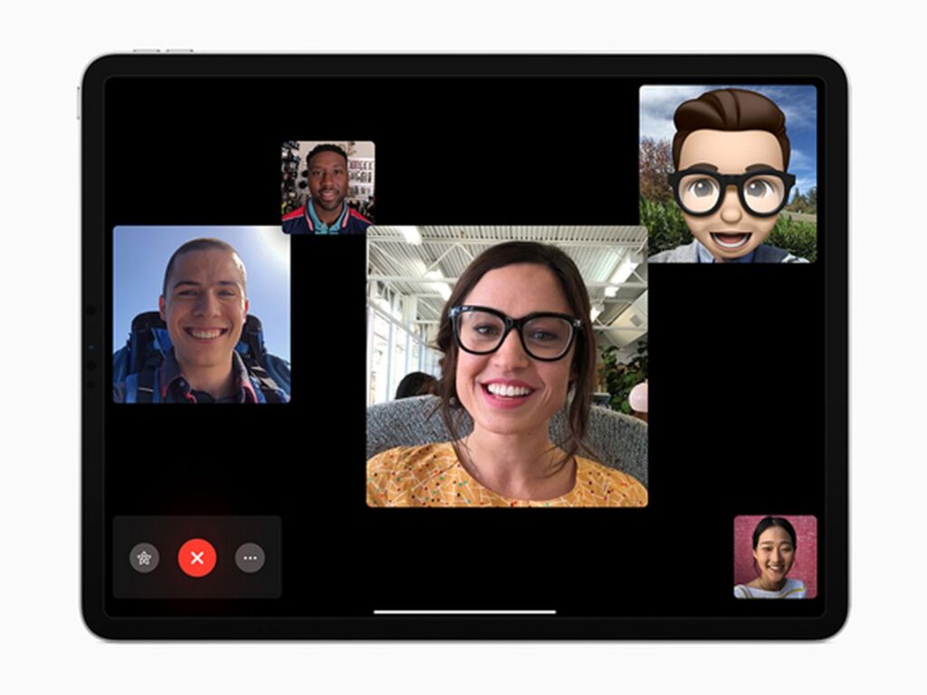 Facetime Group calls allows you to see everyone on my video call