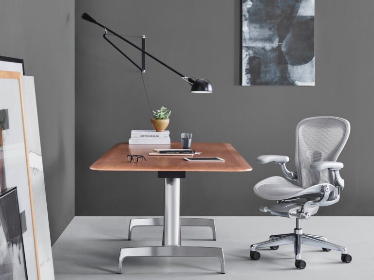 Herman Miller Aeron size chart and model comparison Classic VS New
