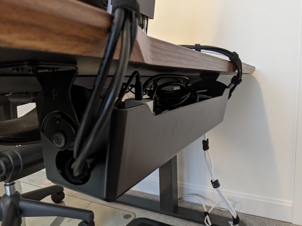  Vari Cable Management Tray - Under Desk Wire